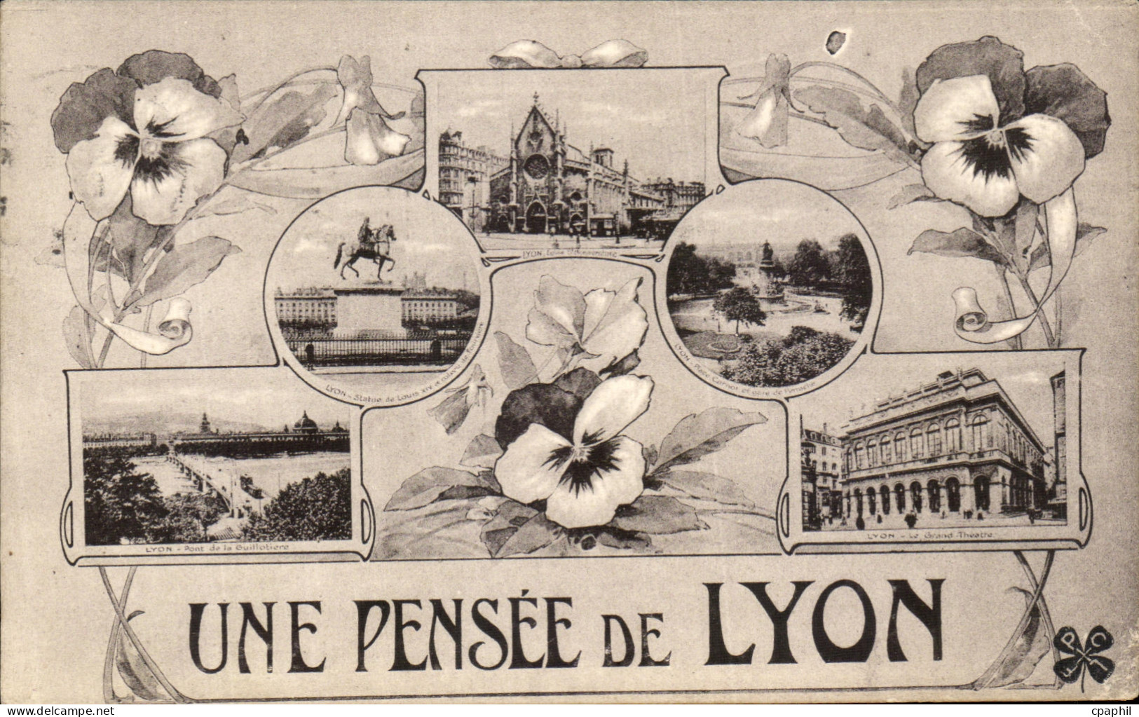 CPA Lyon Une Pensee