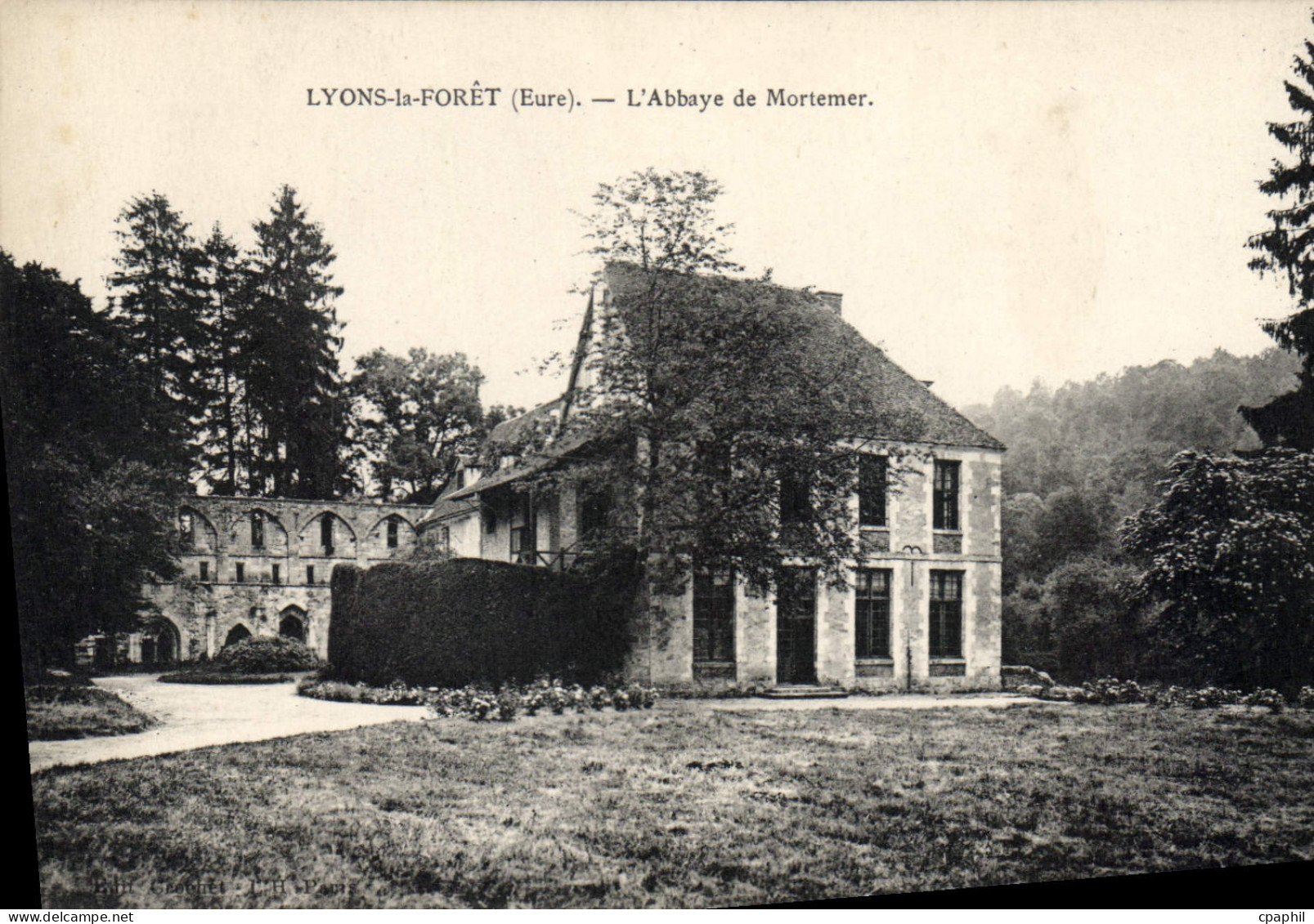 CPA Lyons La Foret L'Abbaye De Mortemer