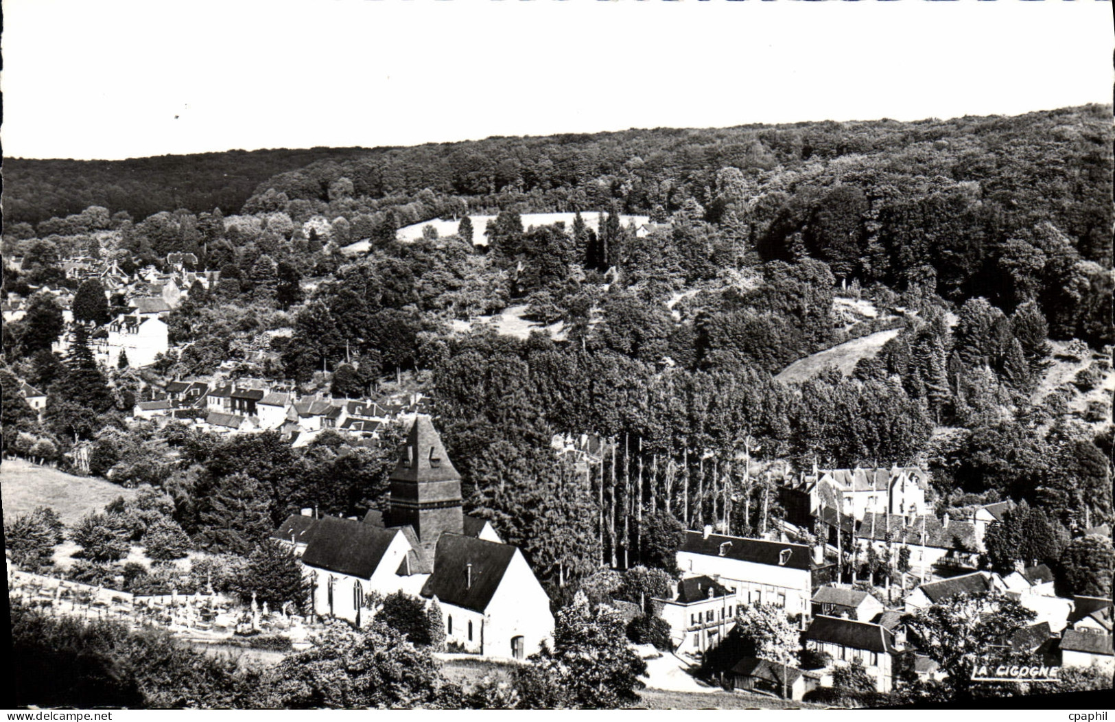 CPA Lyons La Foret Vue Generale