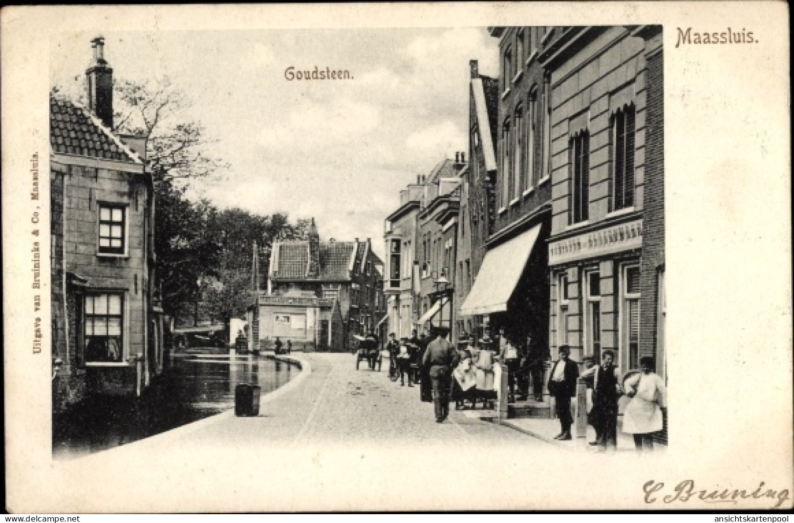 CPA Maassluis Südholland, Goudsteen