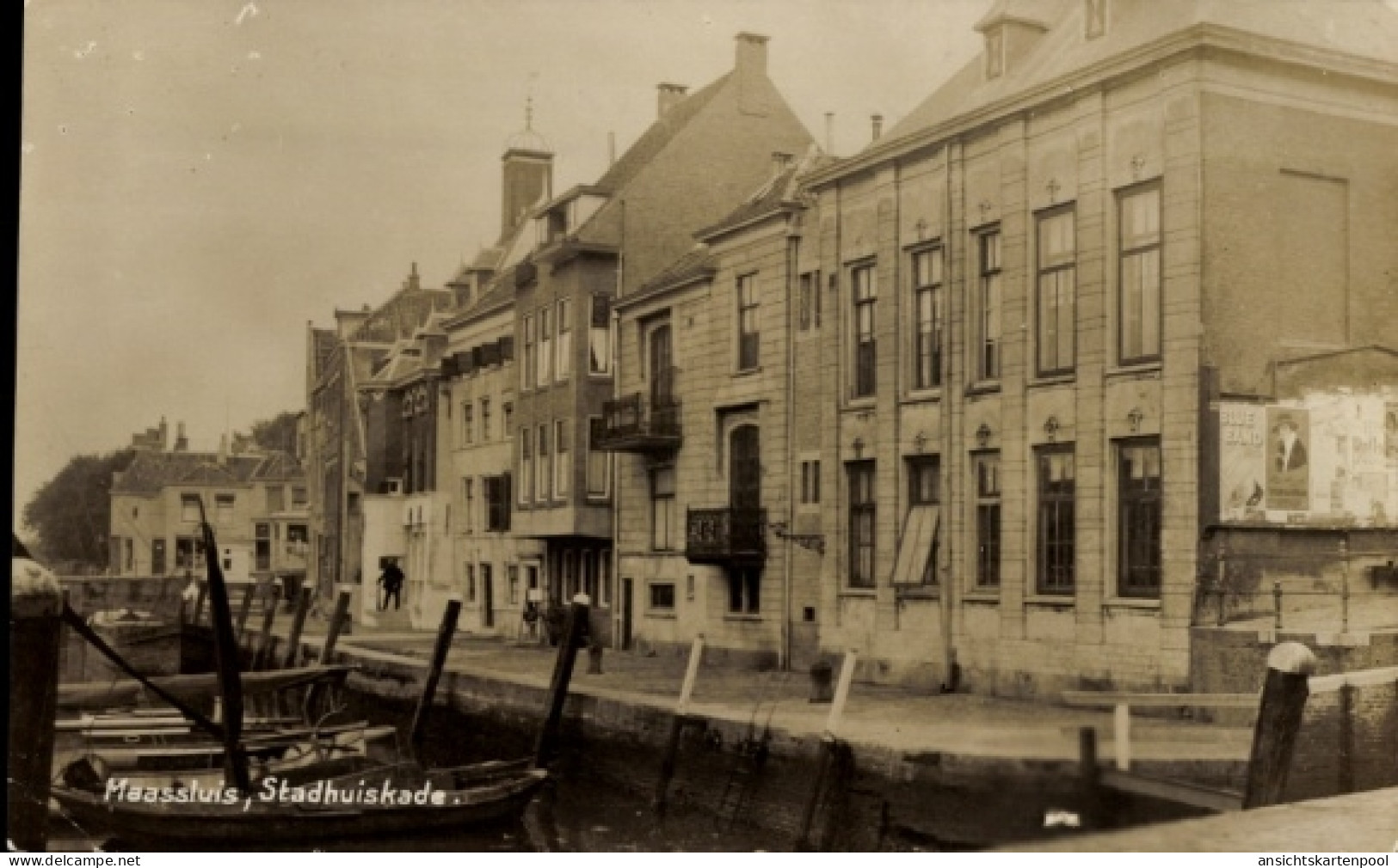 CPA Maassluis Südholland, Stadhuiskade