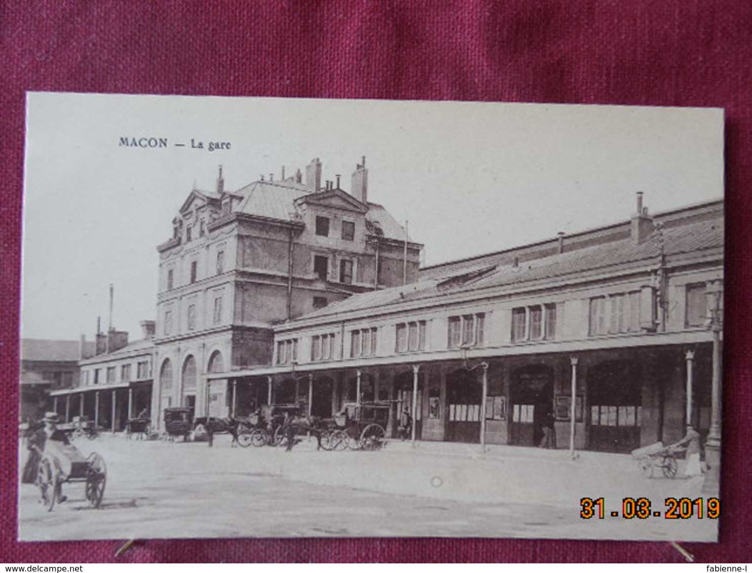 CPA - Mâcon - La Gare