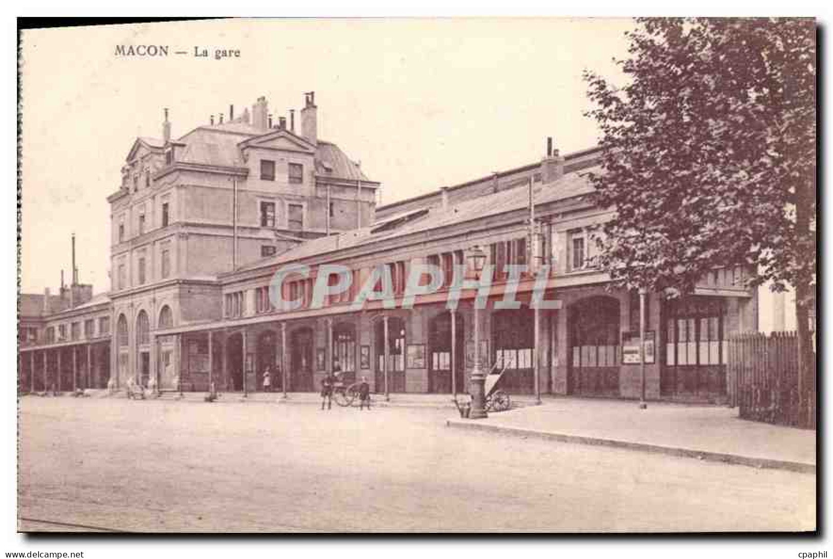 CPA Macon La gare