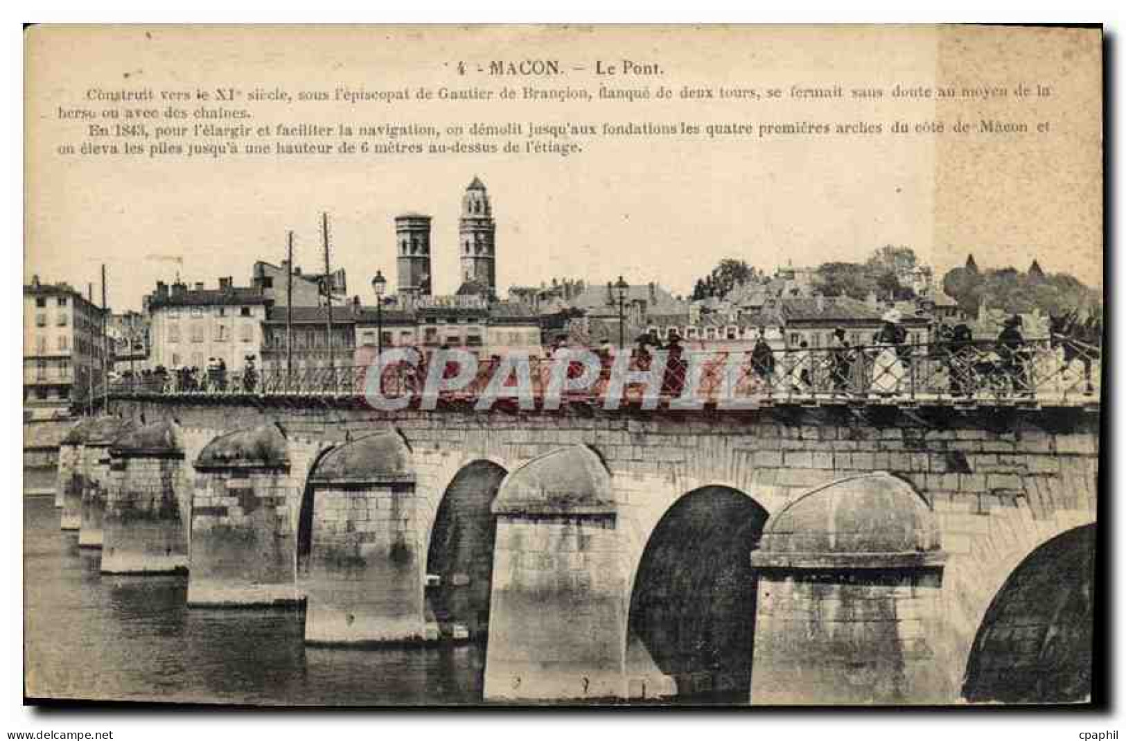 CPA Macon le Pont