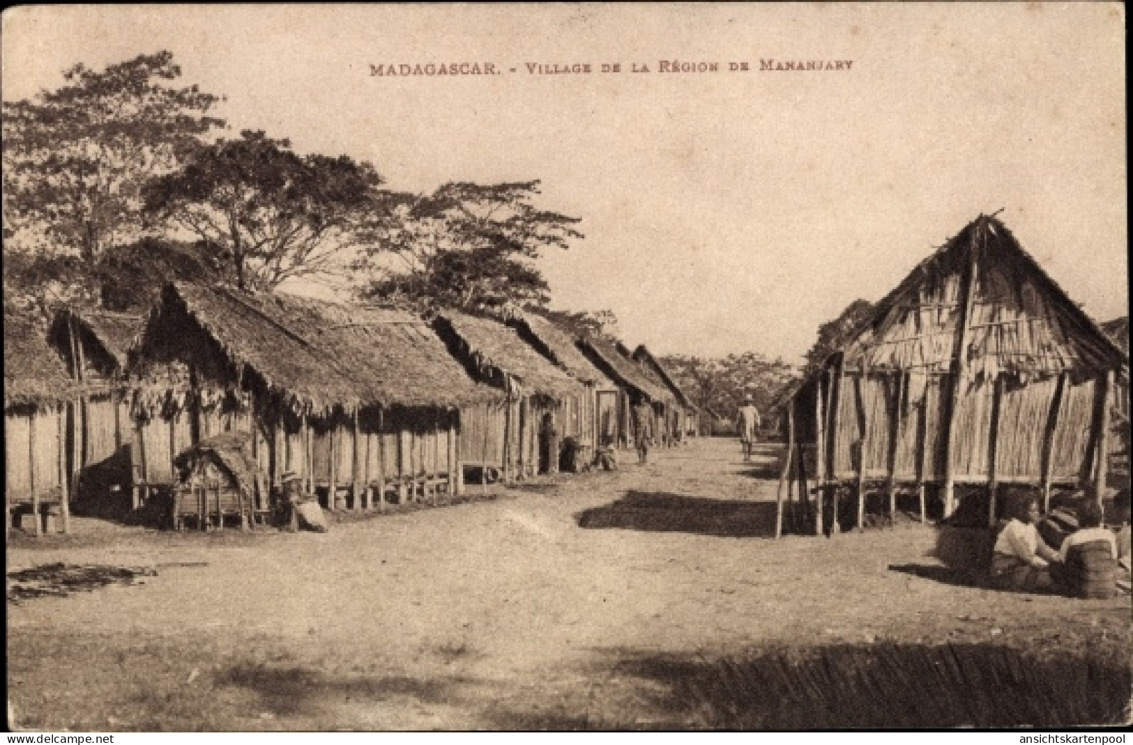 CPA Madagaskar, Dorfpartie