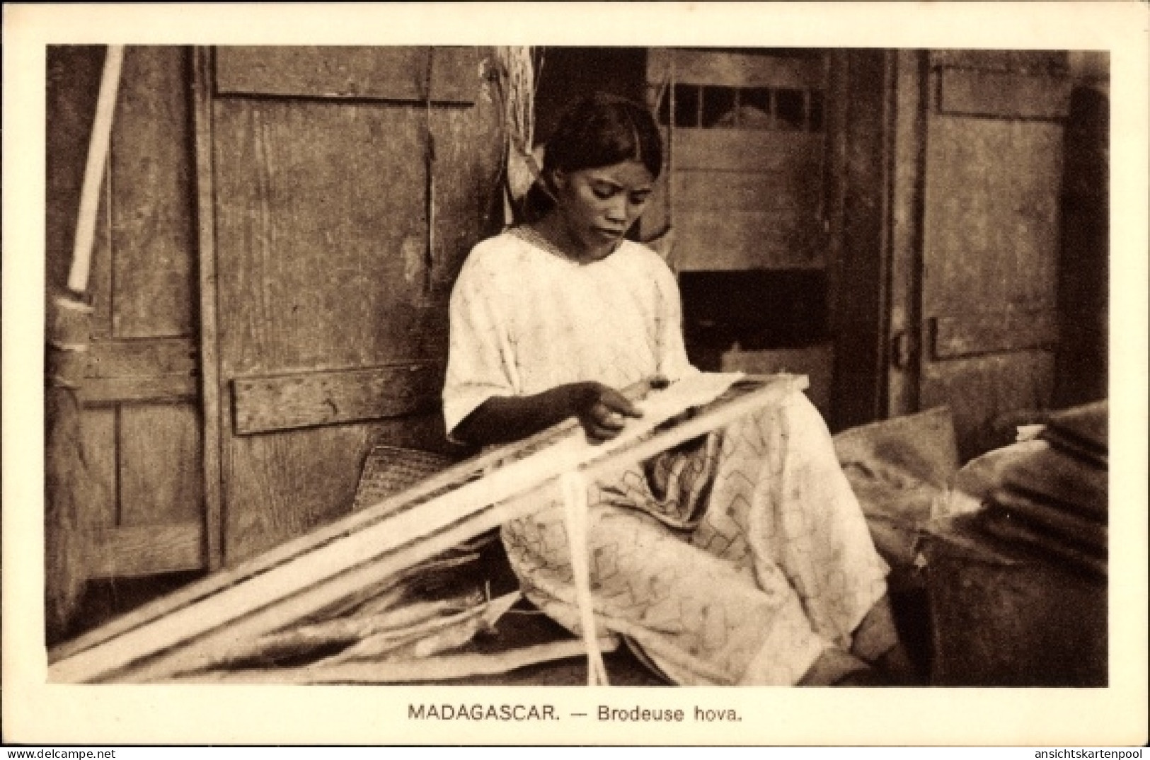 CPA Madagaskar Madagaskar, Hova-Stickerin