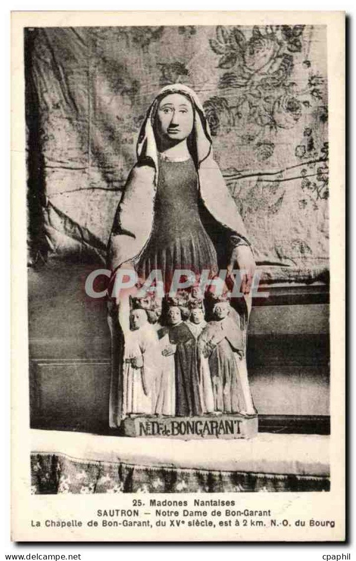 CPA Madones Nantaises Sautron Notre Dame de Bon Garant Chapelle