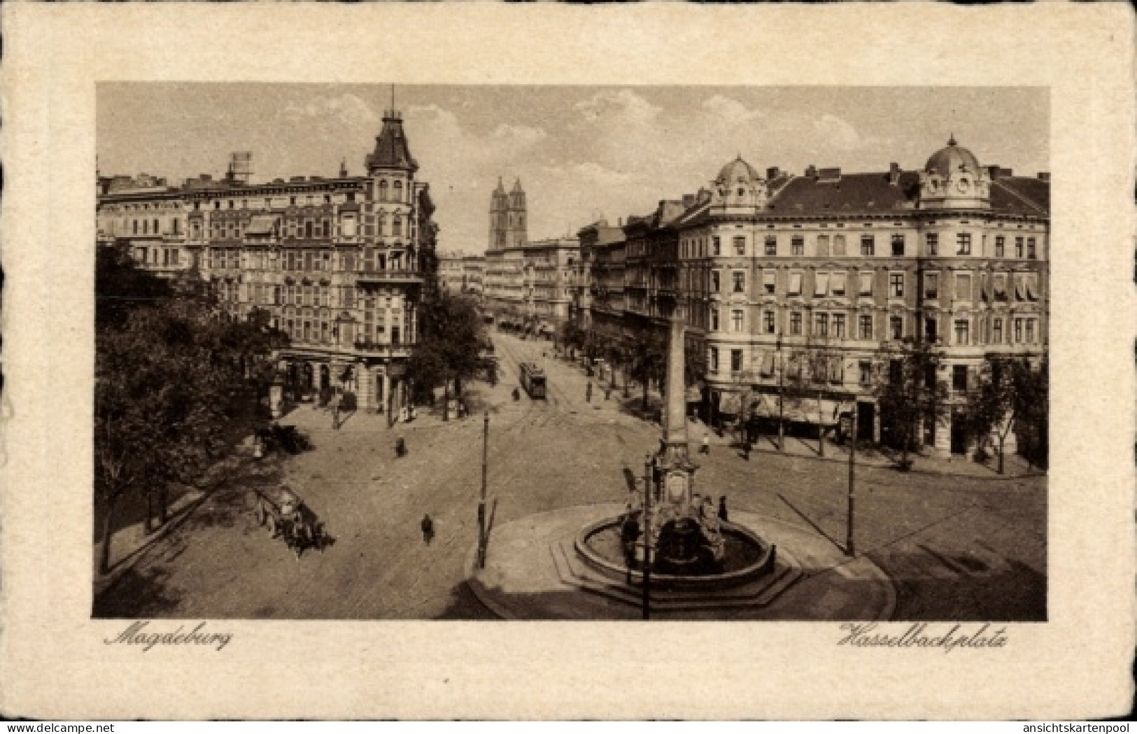 CPA Magdeburg in Saxe Anhalt, Hasselbachplatz