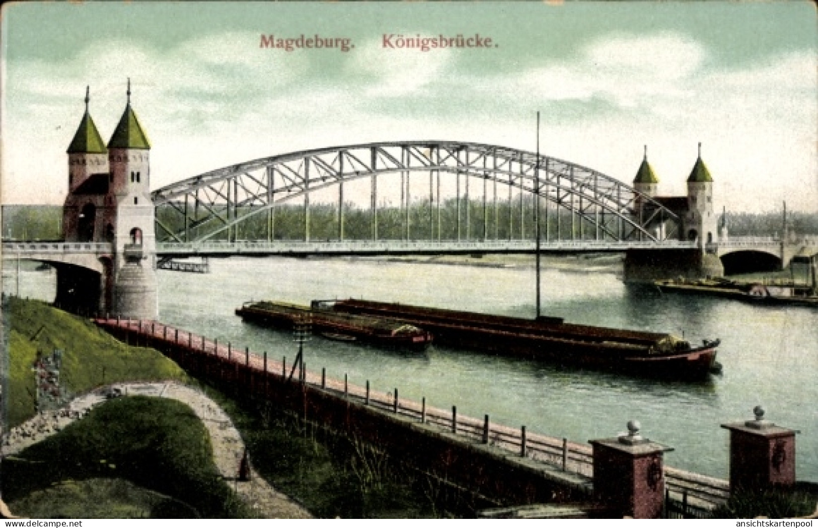 CPA Magdeburg in Saxe Anhalt, Königsbrücke
