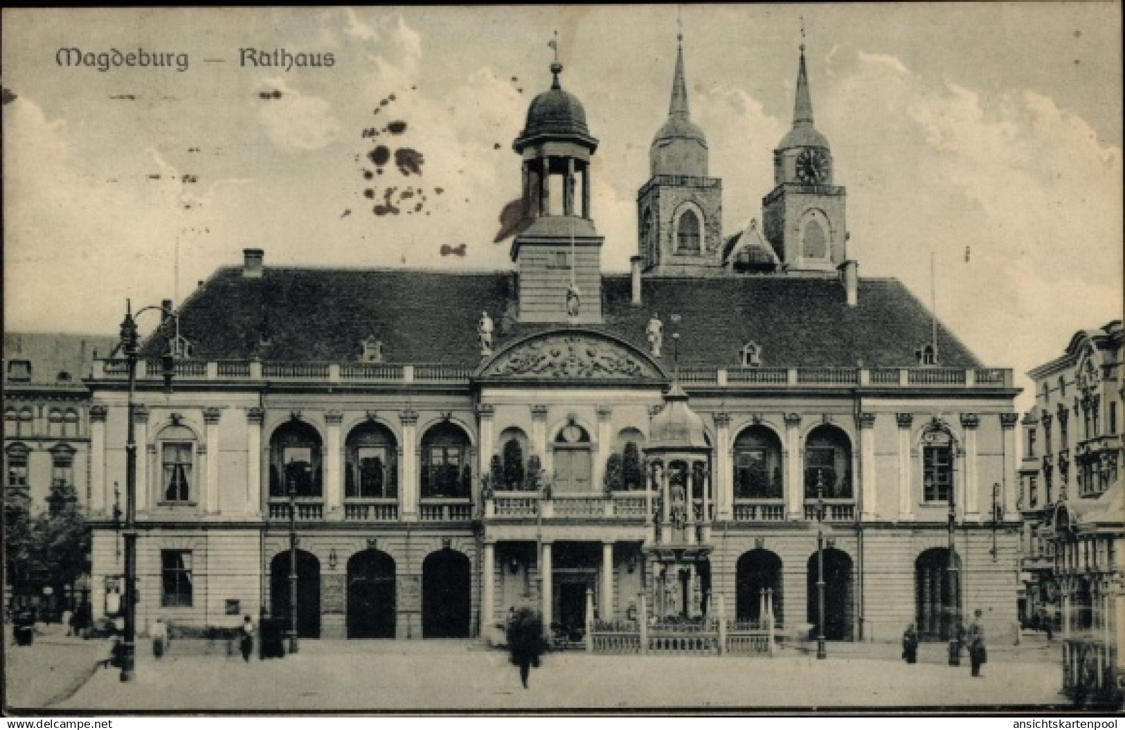 CPA Magdeburg in Saxe Anhalt, Rathaus