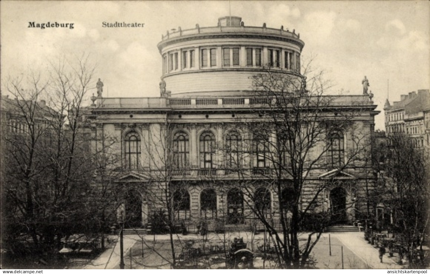 CPA Magdeburg in Saxe Anhalt, Stadttheater