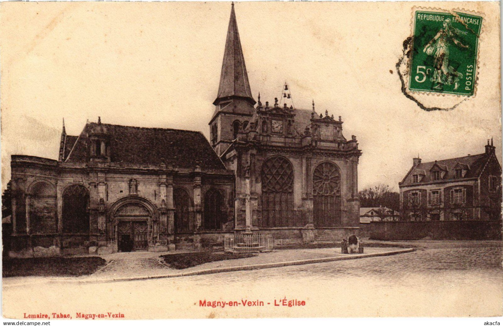 CPA Magny en Vexin Eglise (1319402)