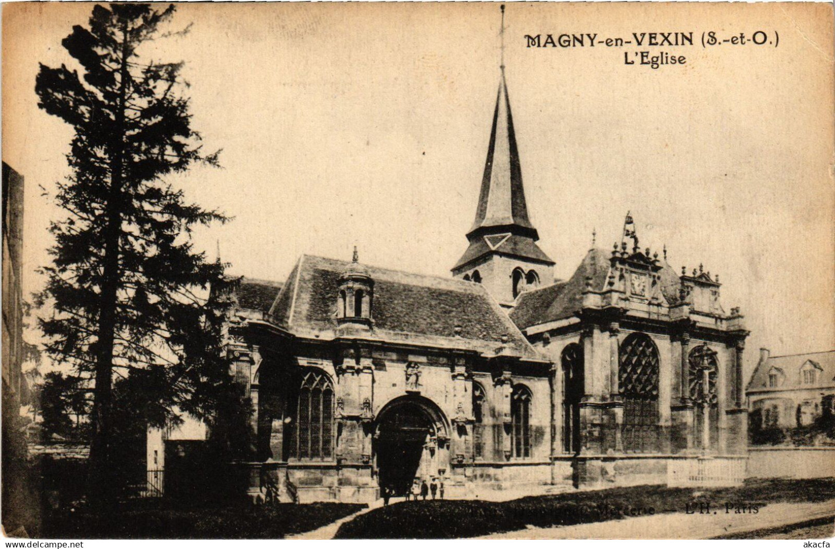 CPA Magny en Vexin Eglise (1319424)
