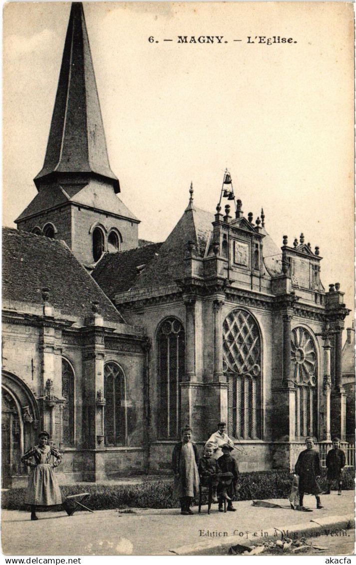 CPA Magny en Vexin Eglise (1319425)
