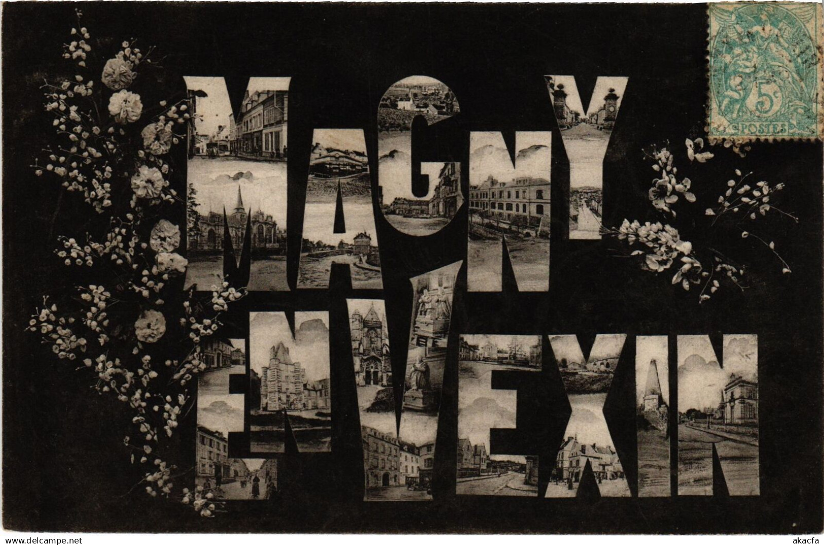 CPA Magny en Vexin souvenir (1319401)