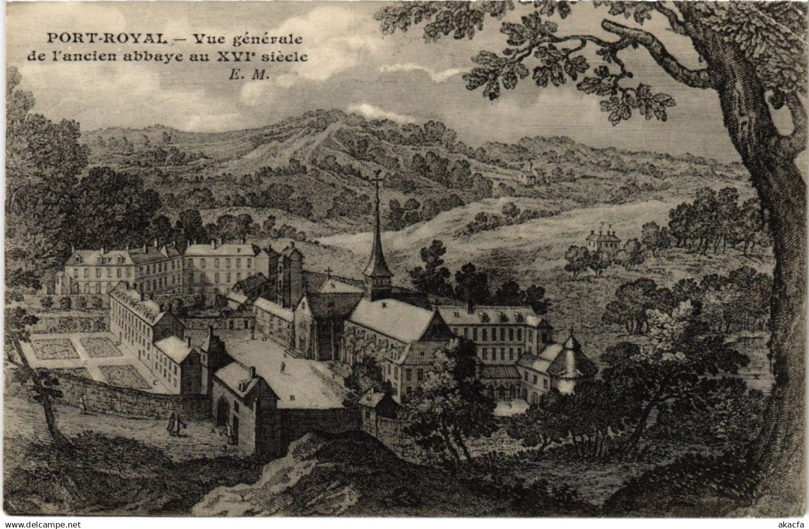 CPA MAGNY-les-HAMEAUX Port-Royal - Ancien Abbaye (1320098)