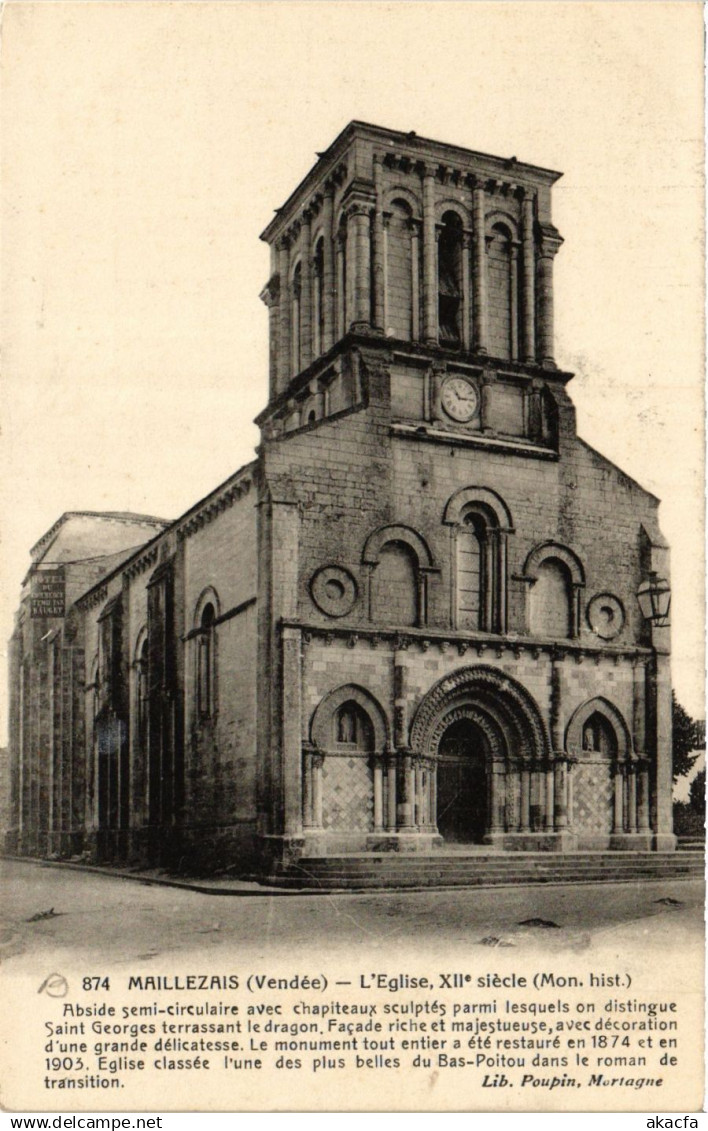 CPA MAILLEZAIS - Église (637236)