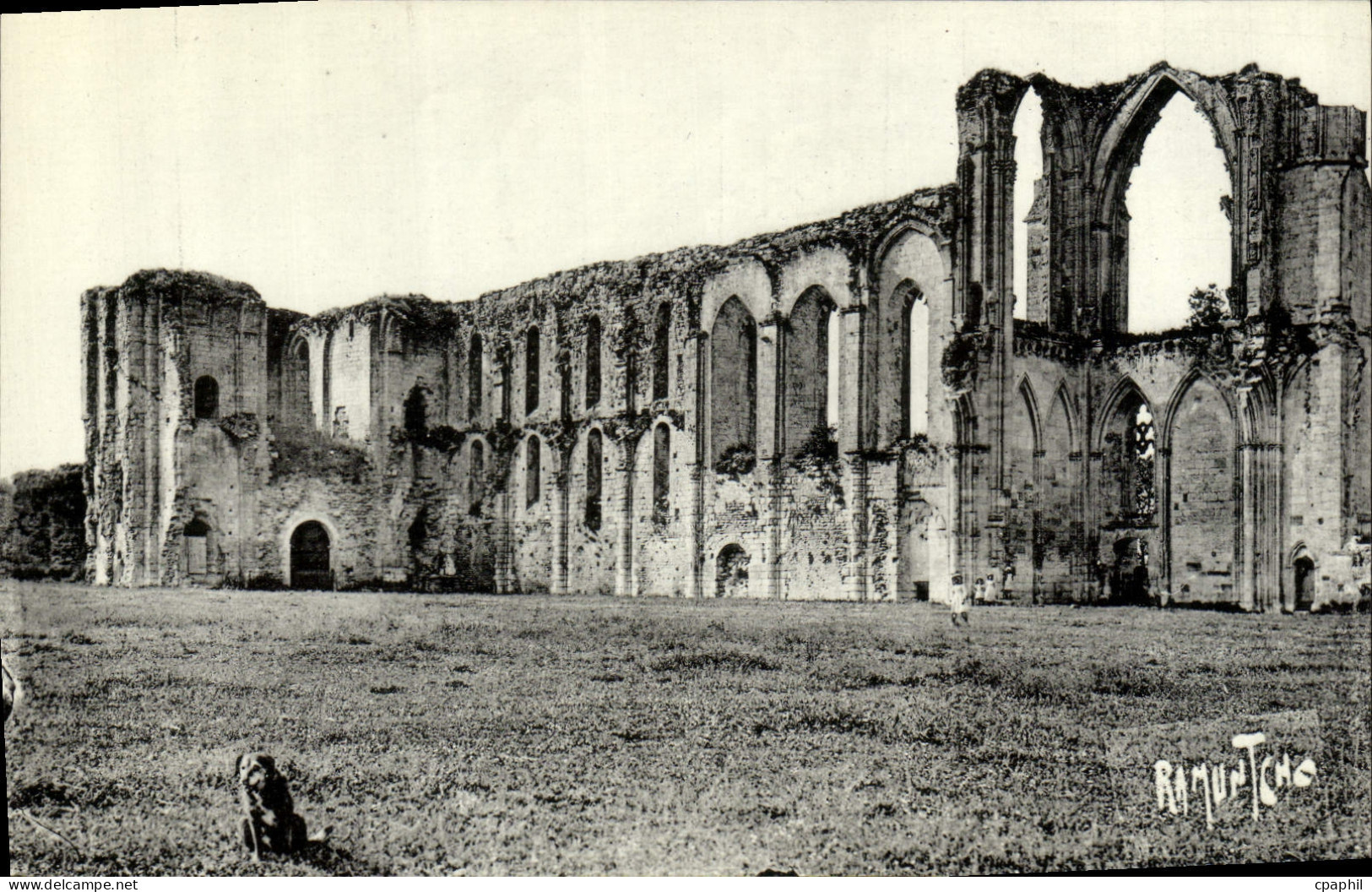 CPA Maillezais Ruines De Lancienne Cathedrale Saint Pierre