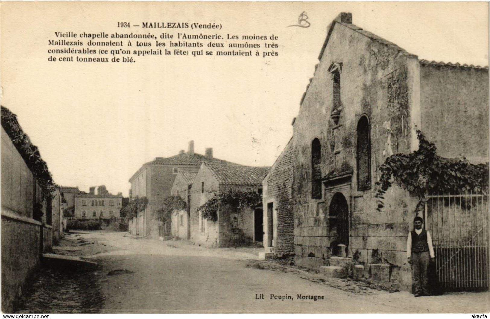 CPA MAILLEZAIS - Vieille Chapelle abandonée (637090)