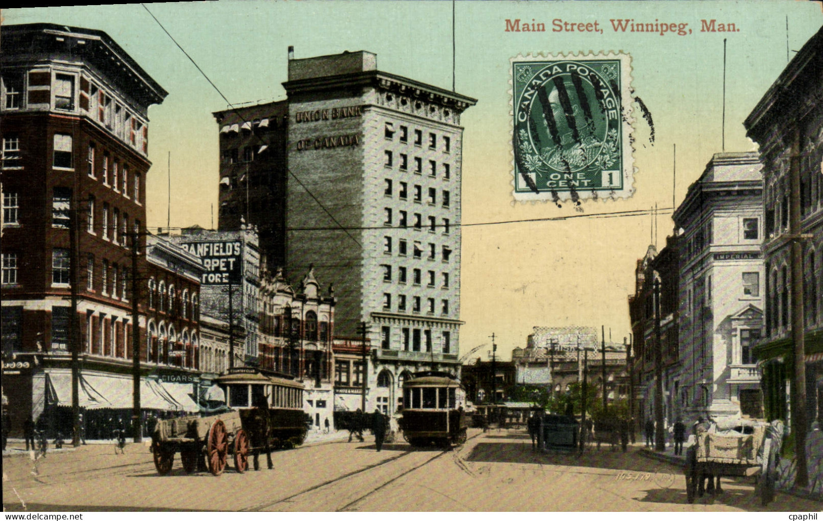 CPA Main Street Winnipeg Man Tramway