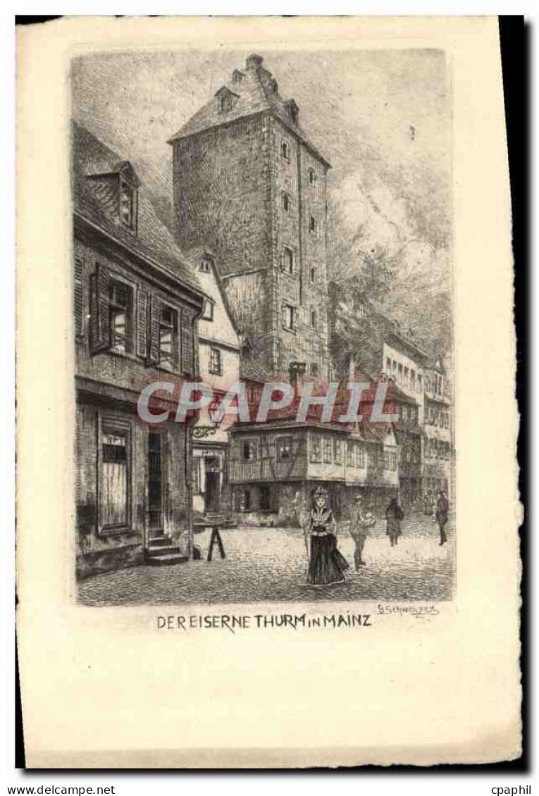CPA Mainz De reisrne Thurm in Mainz