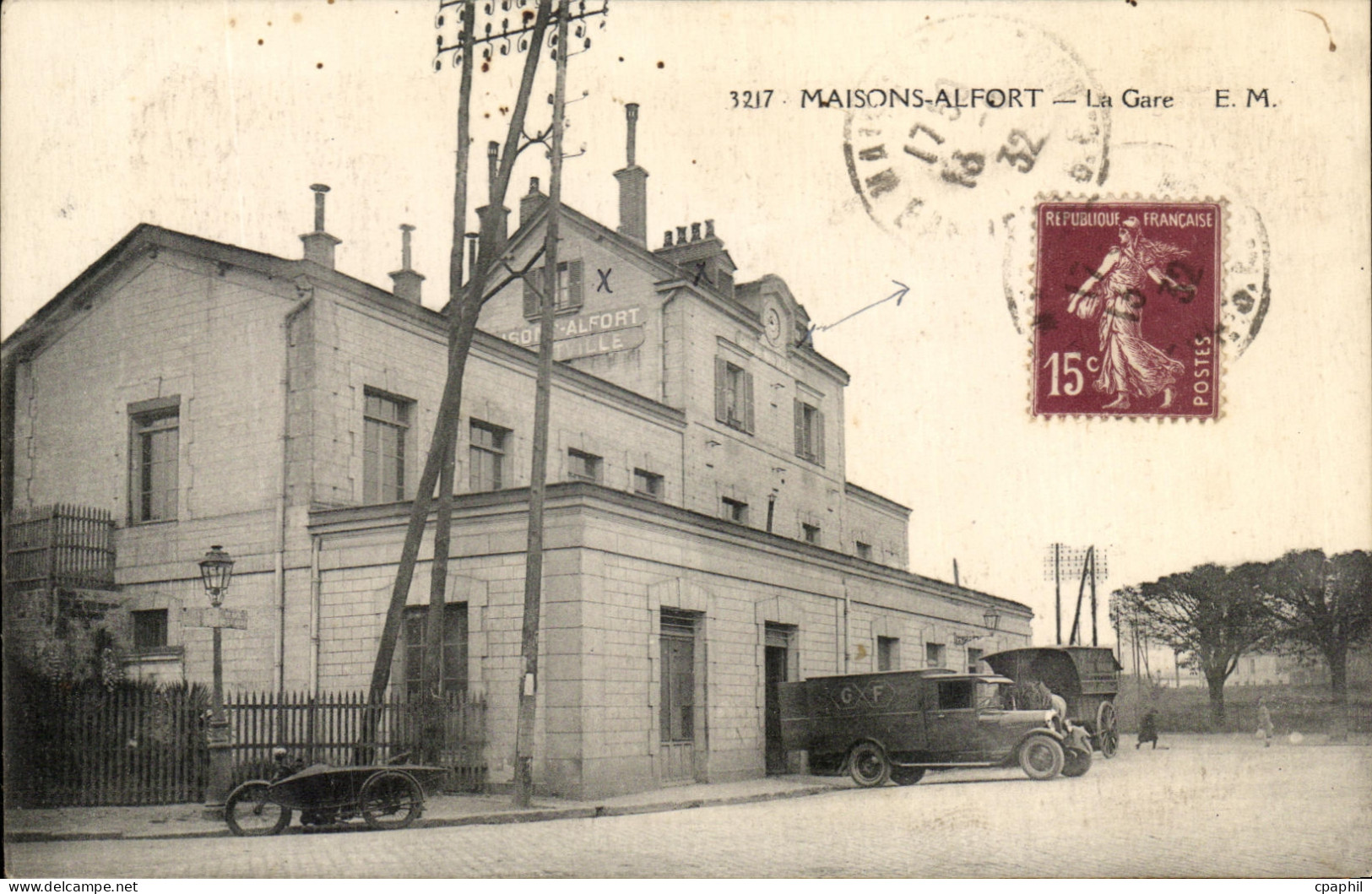 CPA Maisons Alfort La Gare