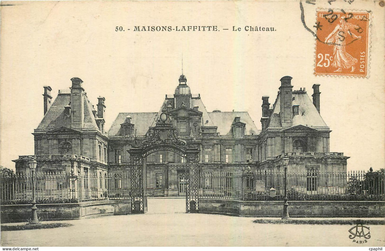 CPA Maisons Laffitte Le Chateau