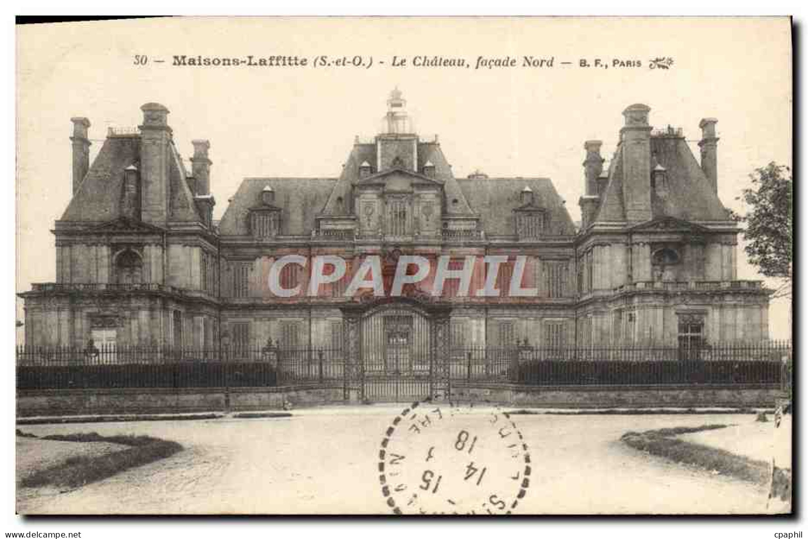 CPA Maisons Laffitte Le Chateau