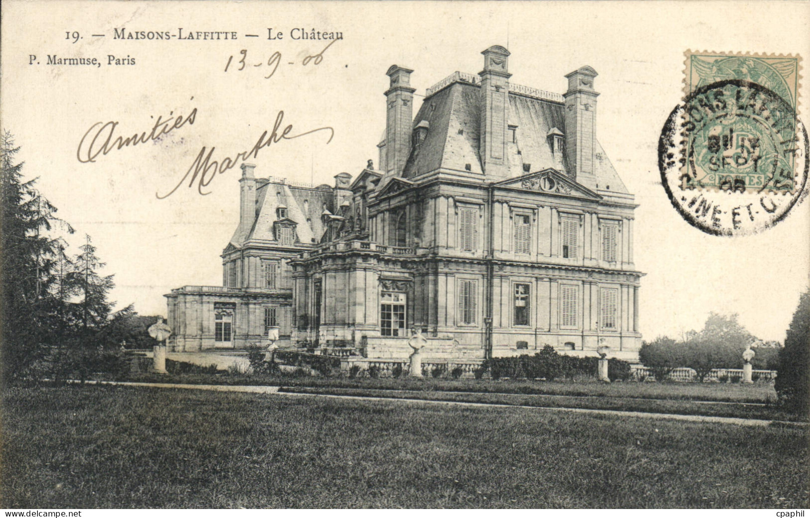 CPA Maisons Laffitte Le Château