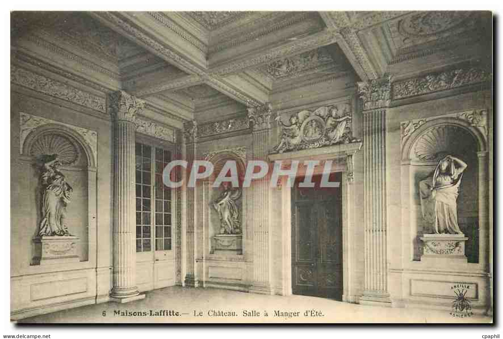 CPA Maisons Laffitte Le Chateau Salle a Manger d'ete