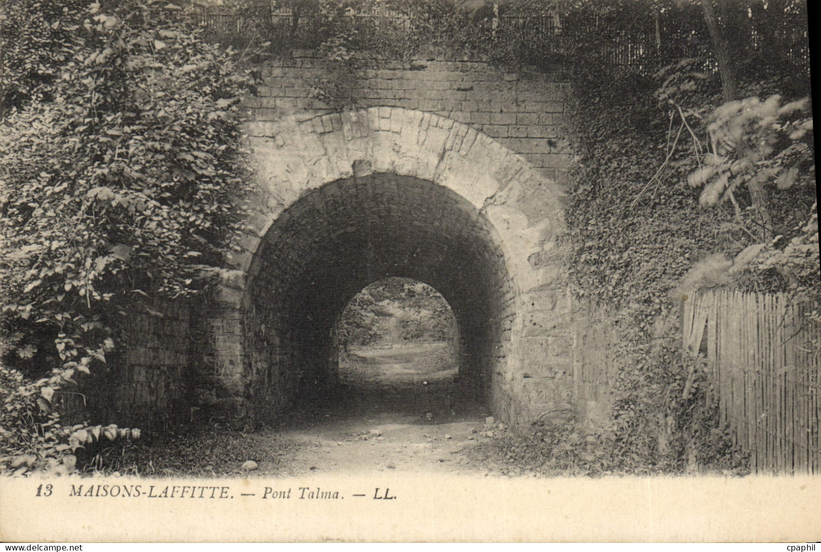 CPA Maisons Laffitte Pont Talma