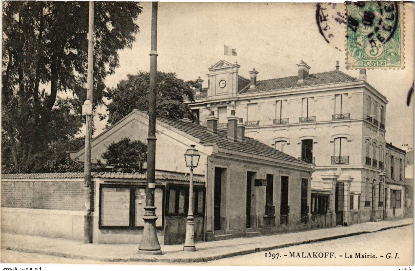 CPA Malakoff - La Mairie (274440)