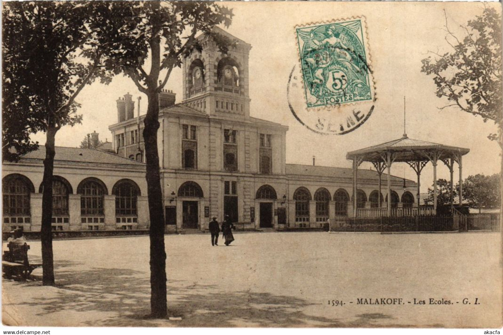 CPA Malakoff Les Ecoles (1311543)