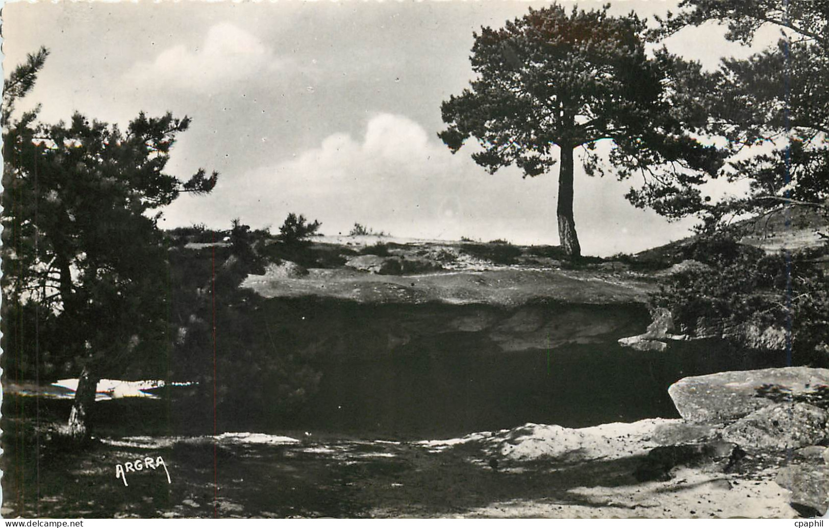 CPA Malesherbes la Roche aux noms