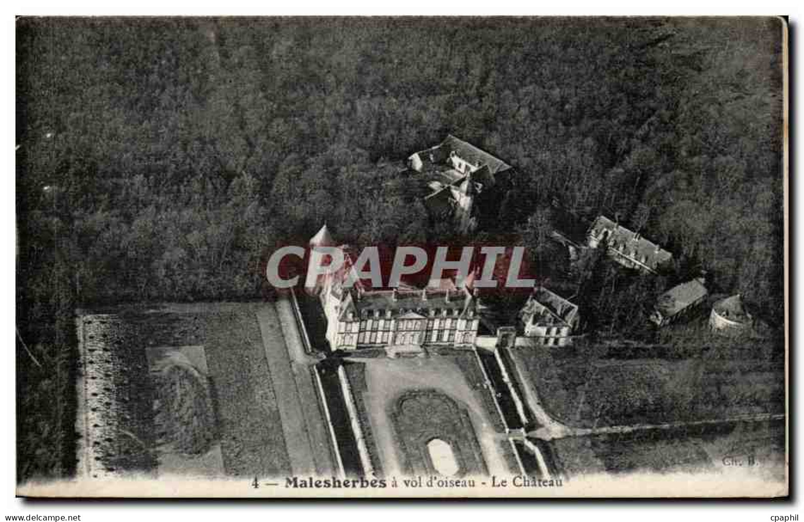 CPA Malesherbes Le chateau