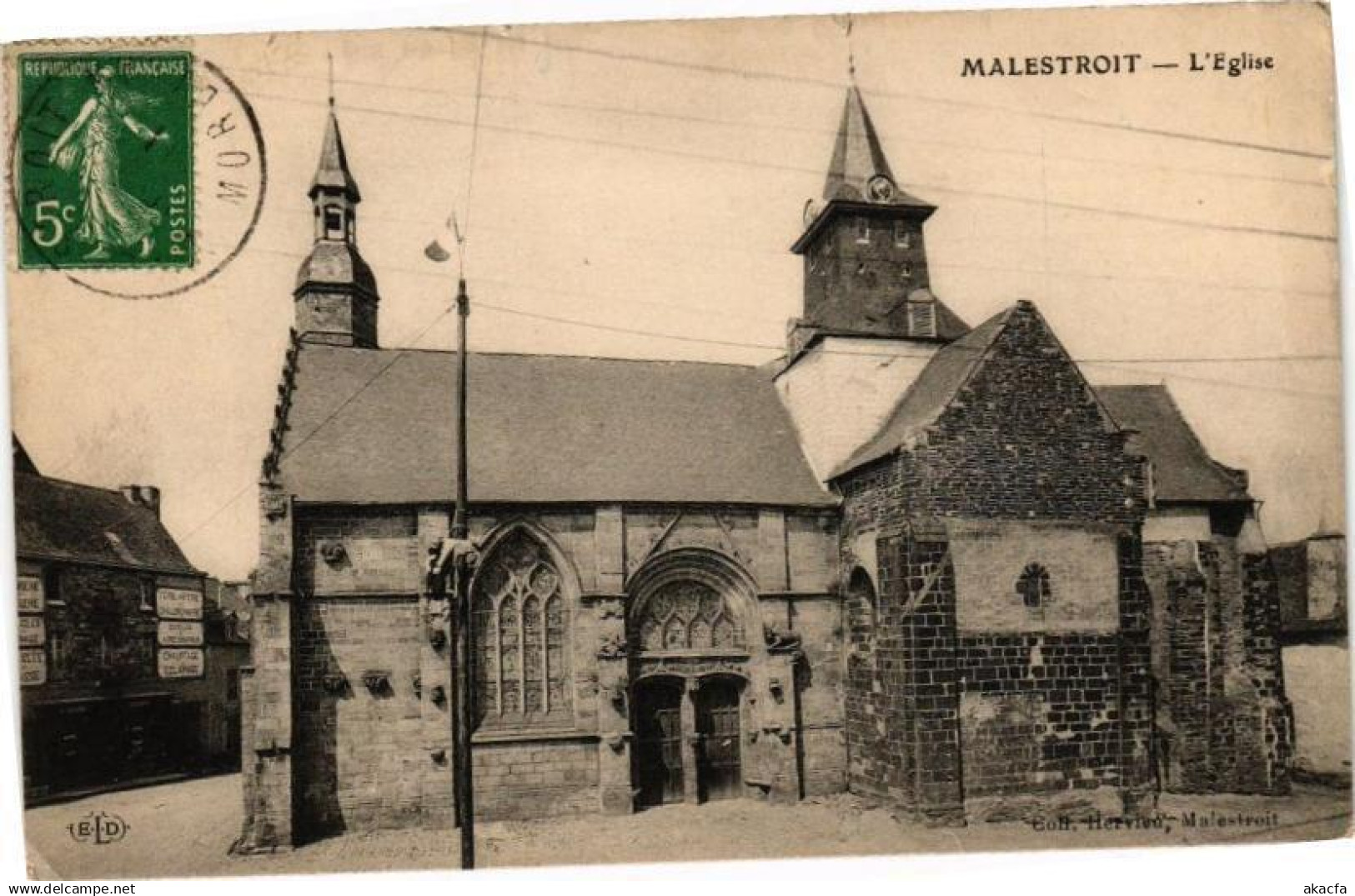 CPA MALESTROIT - L'Église (209954)