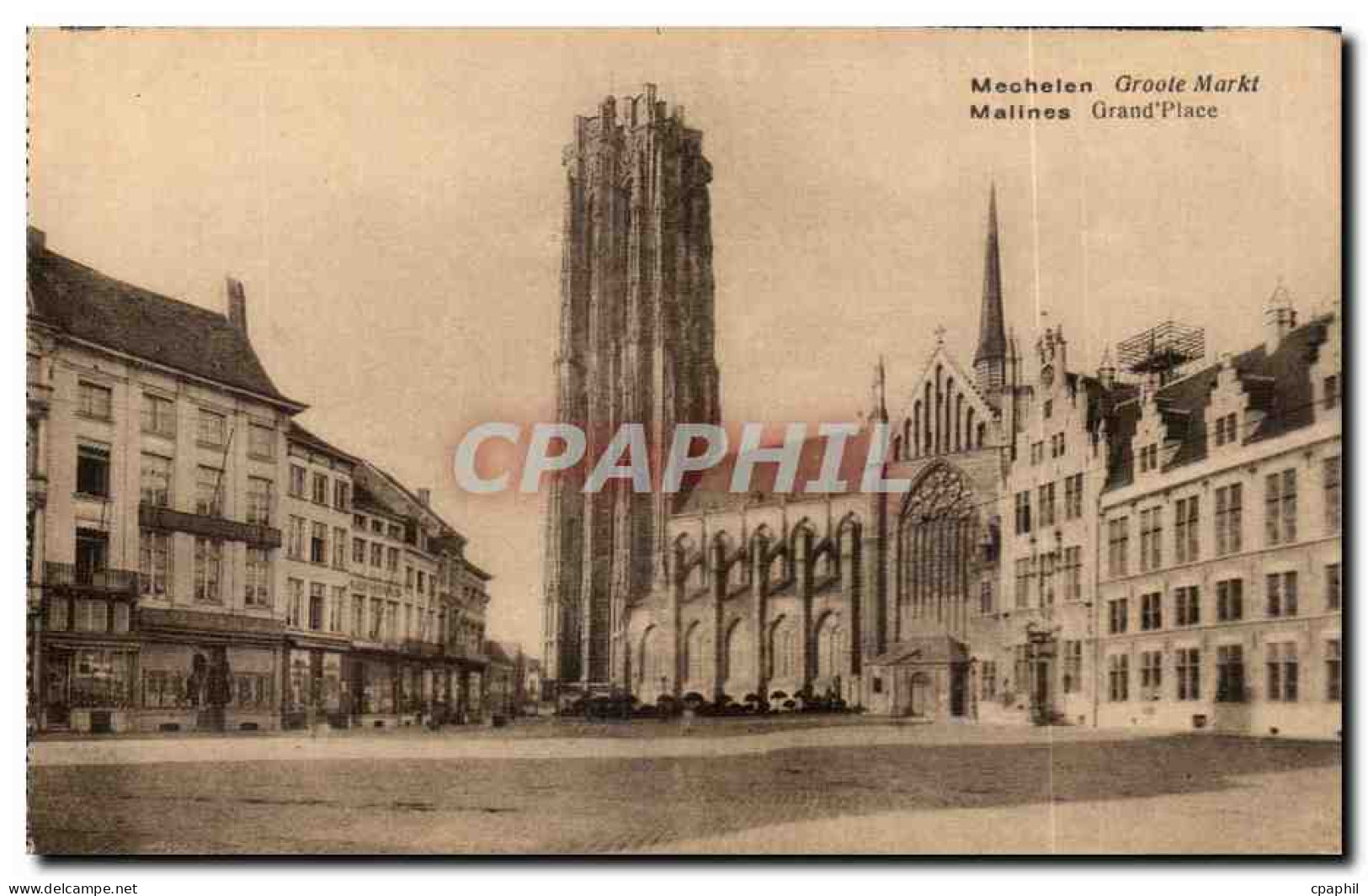 CPA Malines Grand Place