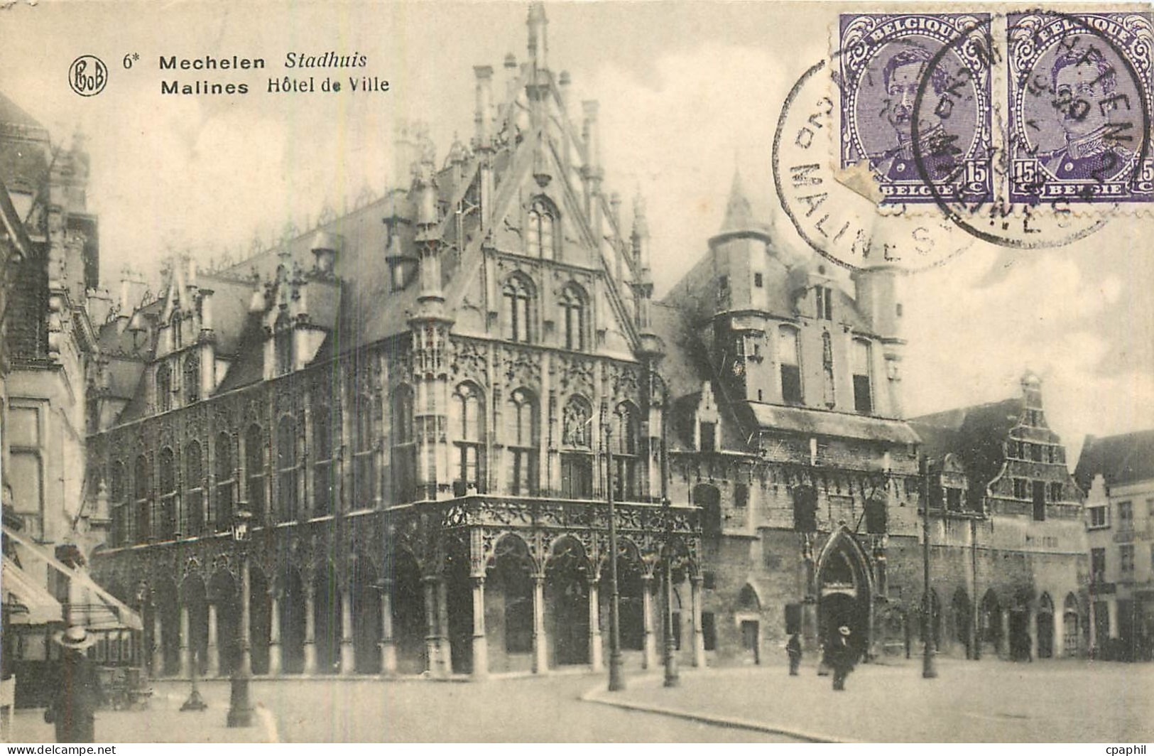 CPA Malines Hotel de Ville