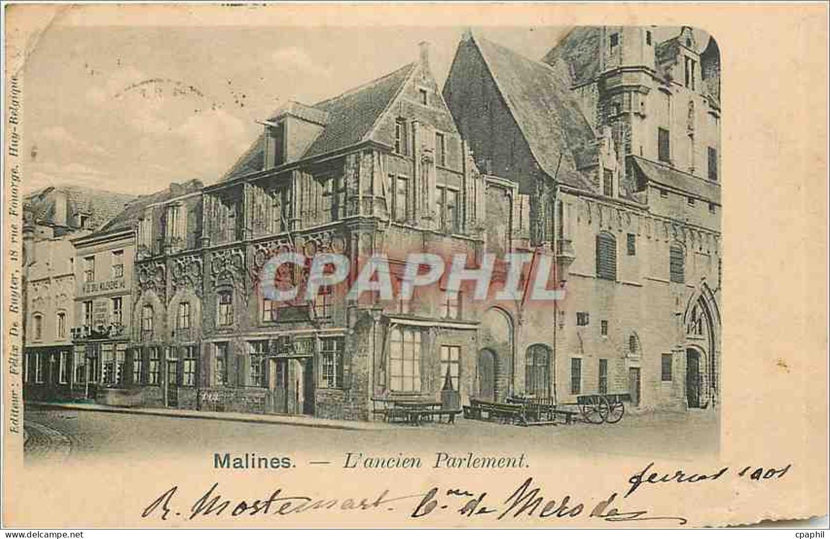 CPA Malines L'ancien Parlement