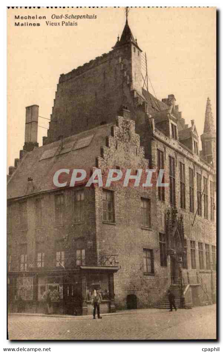 CPA Malines Vieux Palais