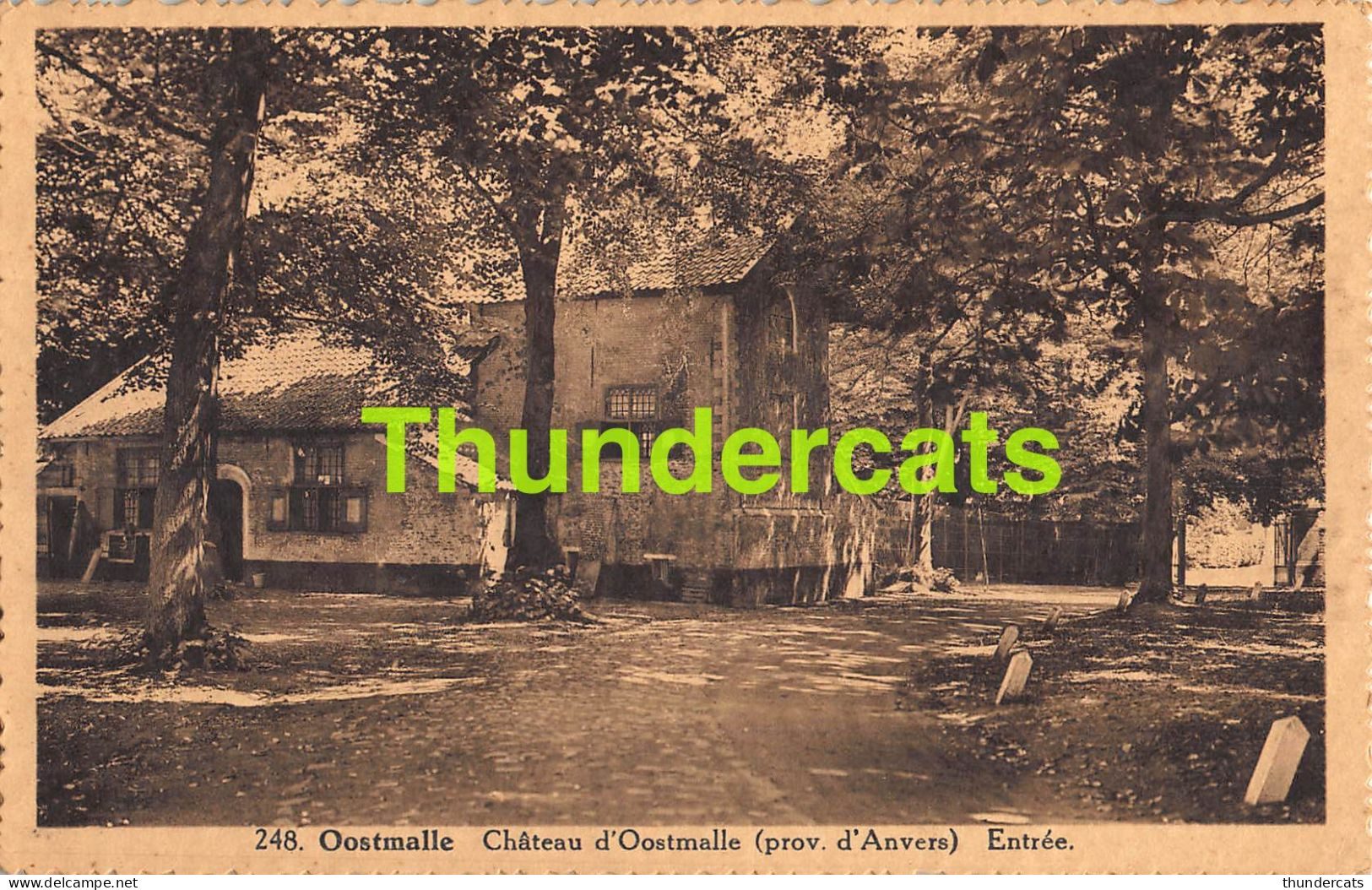CPA MALLE OOSTMALLE CHATEAU D'OOSTMALLE