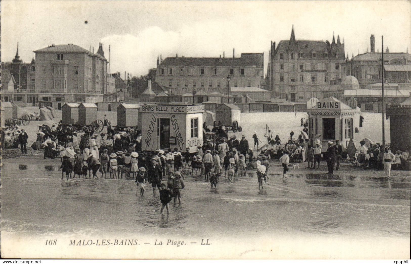 CPA Malo Les Bains La Plage