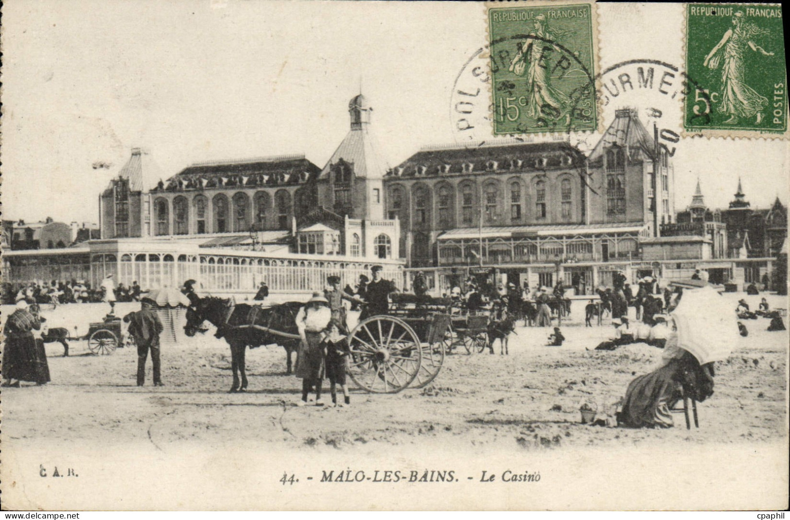 CPA Malo les Bains Le Casino