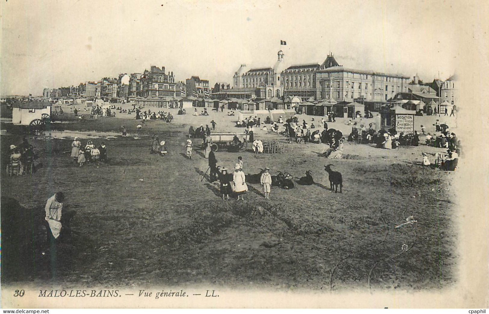 CPA Malo les Bains Vue generale