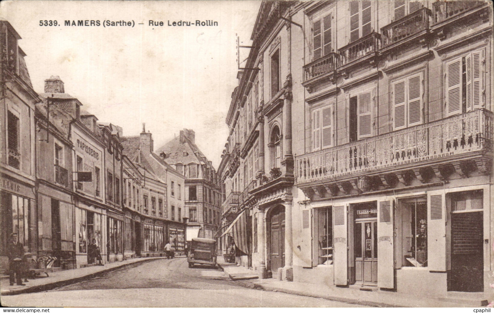 CPA Mamers Rue Ledru Rollin