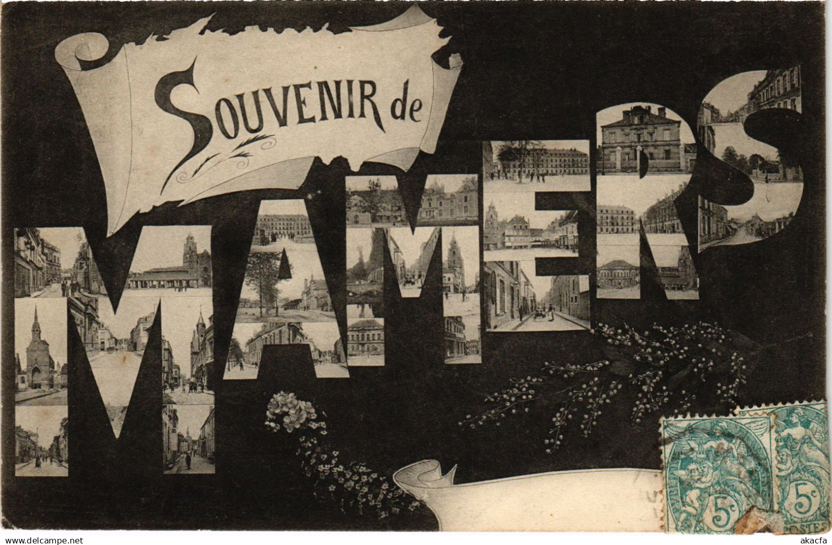 CPA Mamers souvenir (1428457)