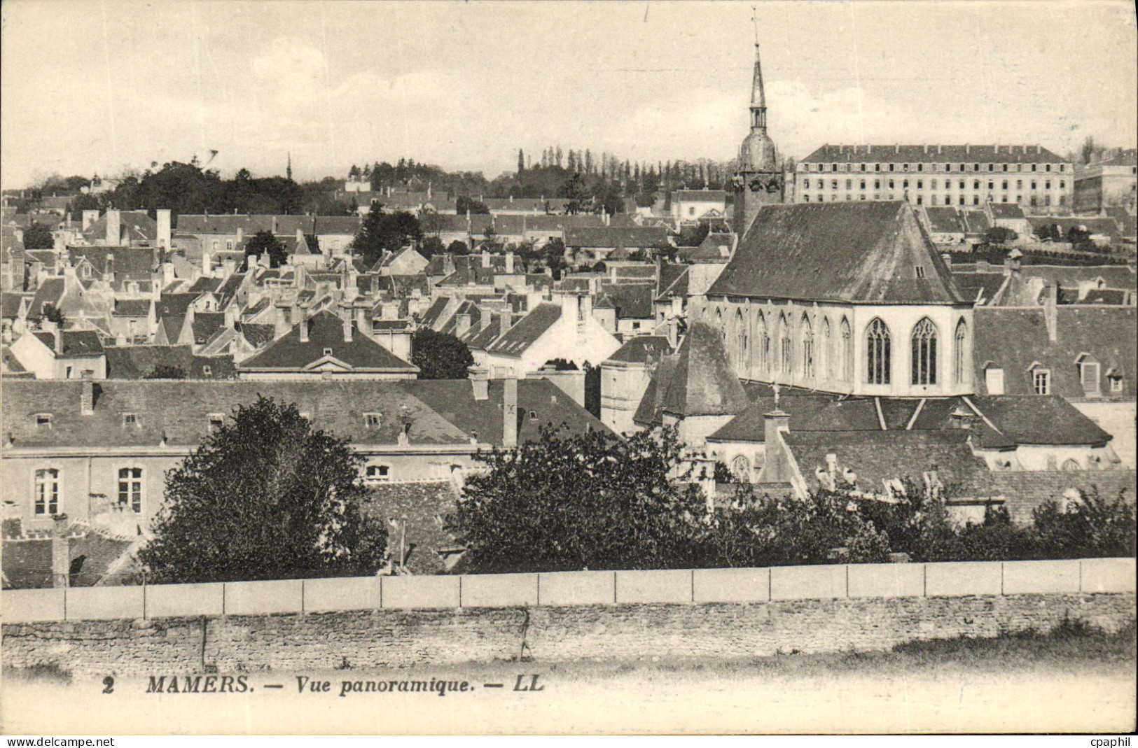 CPA Mamers Vue Panoramique