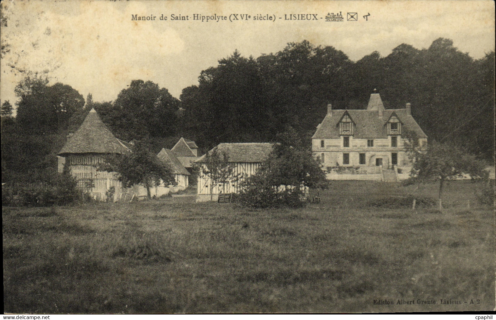 CPA Manoir de Saint Hippolyte Lisieux