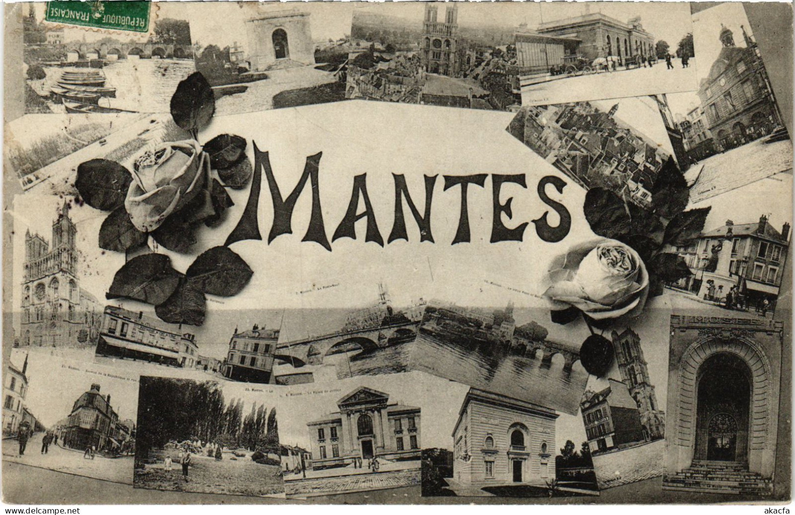 CPA MANTES-la-JOLIE Scenes (1411621)