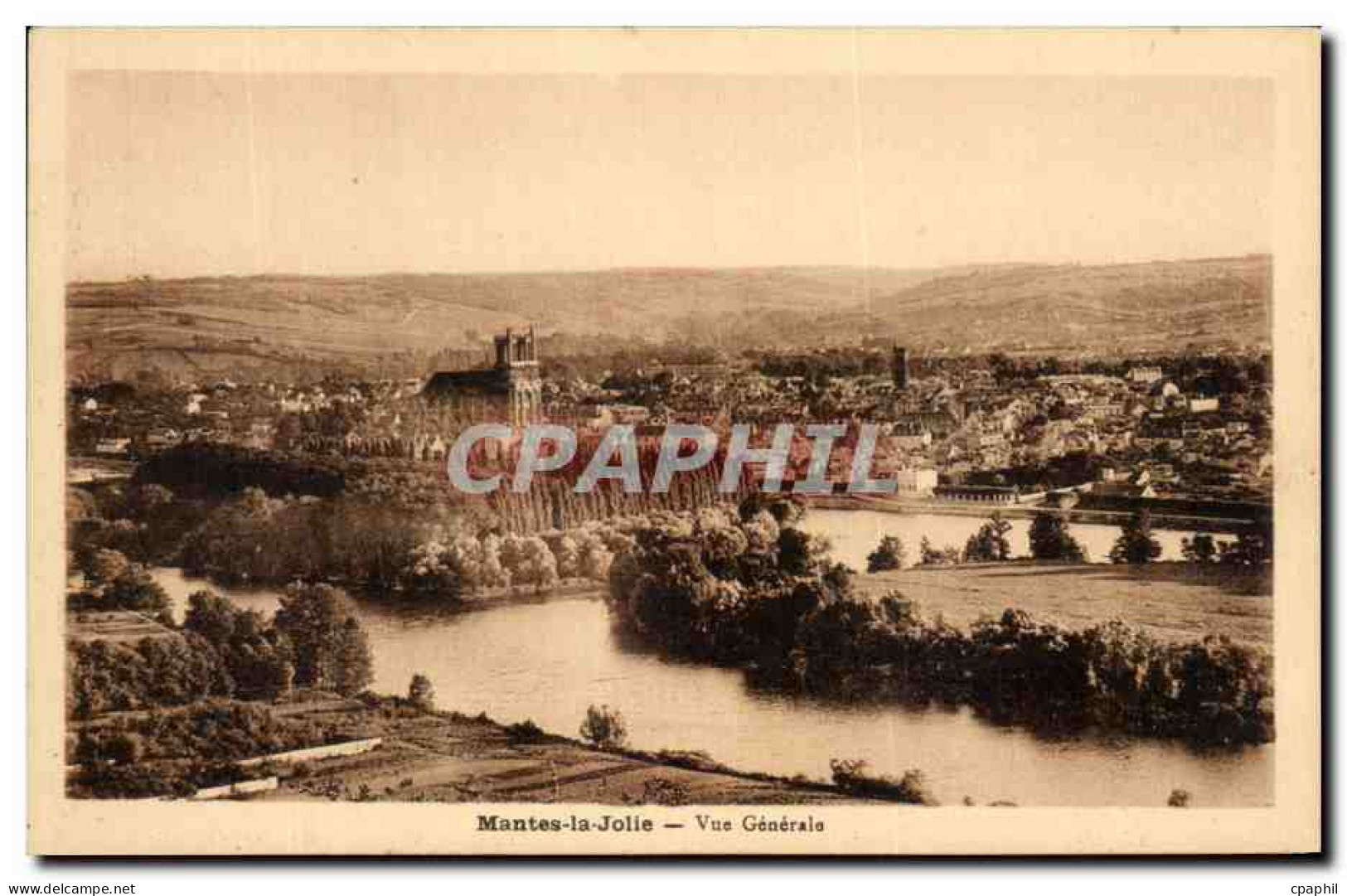 CPA Mantes La jolie Vue Generale